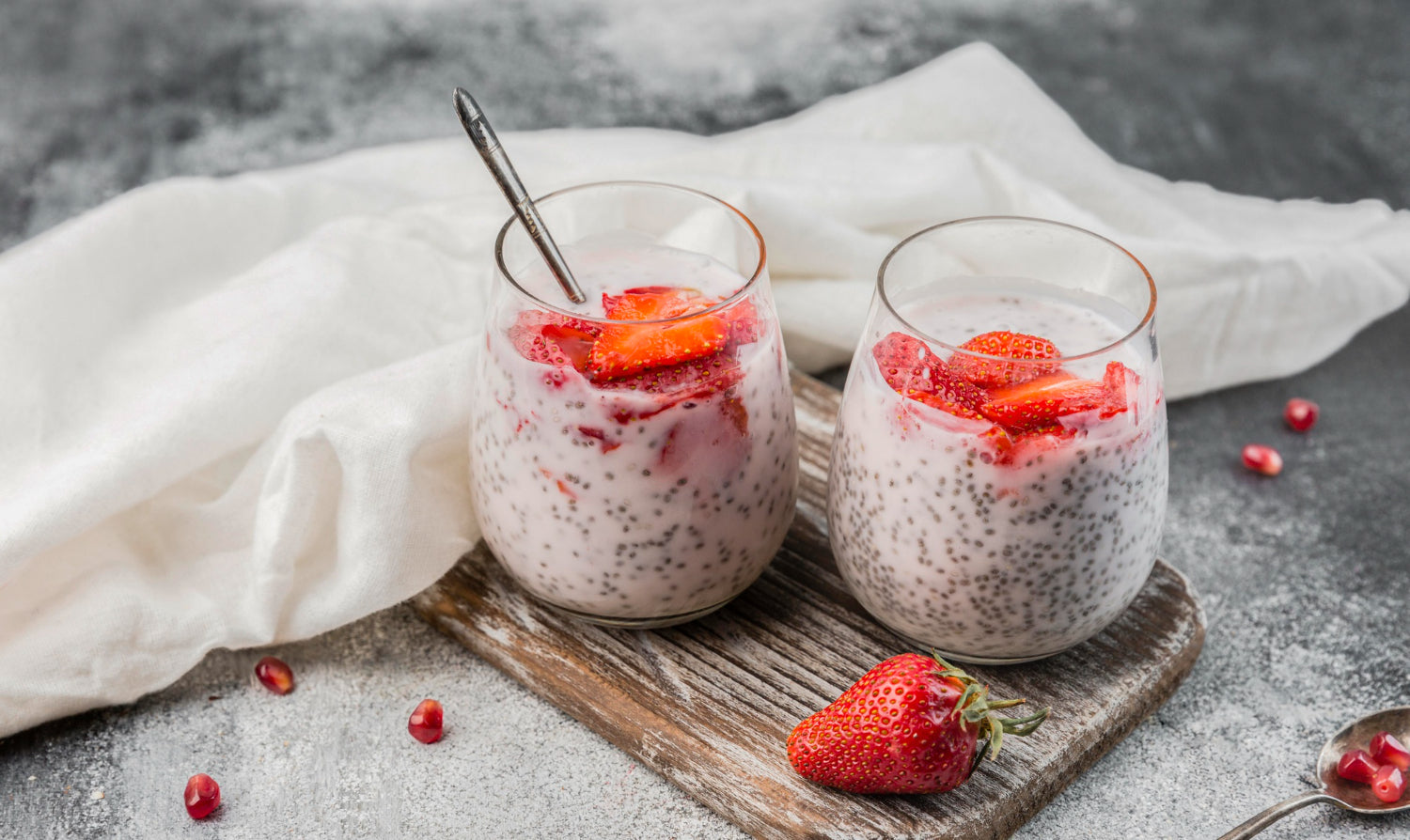 Strawberry Chia & Oats Pudding – A Nutritious and Delicious Treat