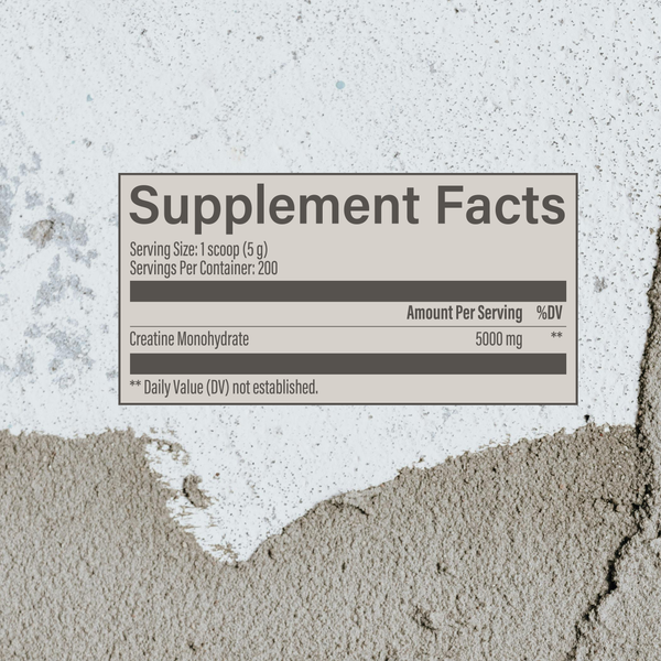 Creatine Micronized Monohydrate